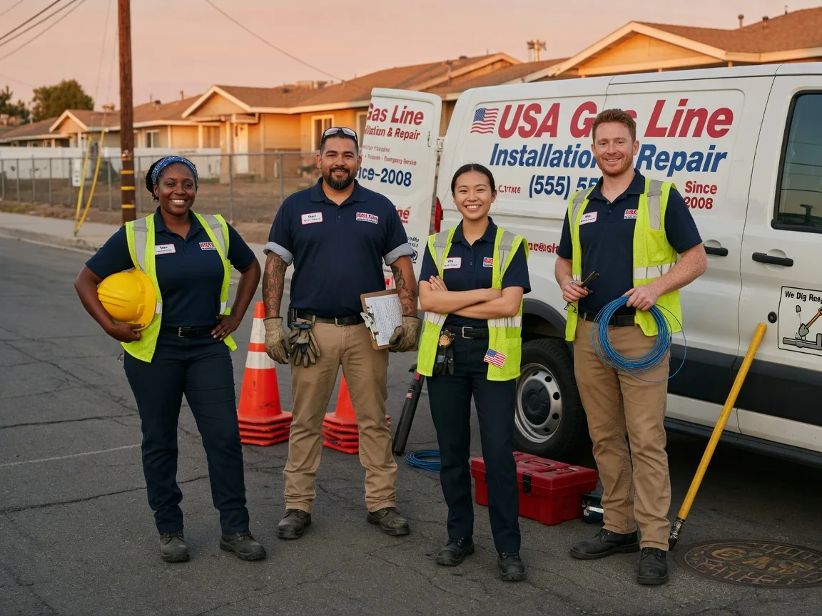 Gas Line Installation company in Walnut Bottom, PA